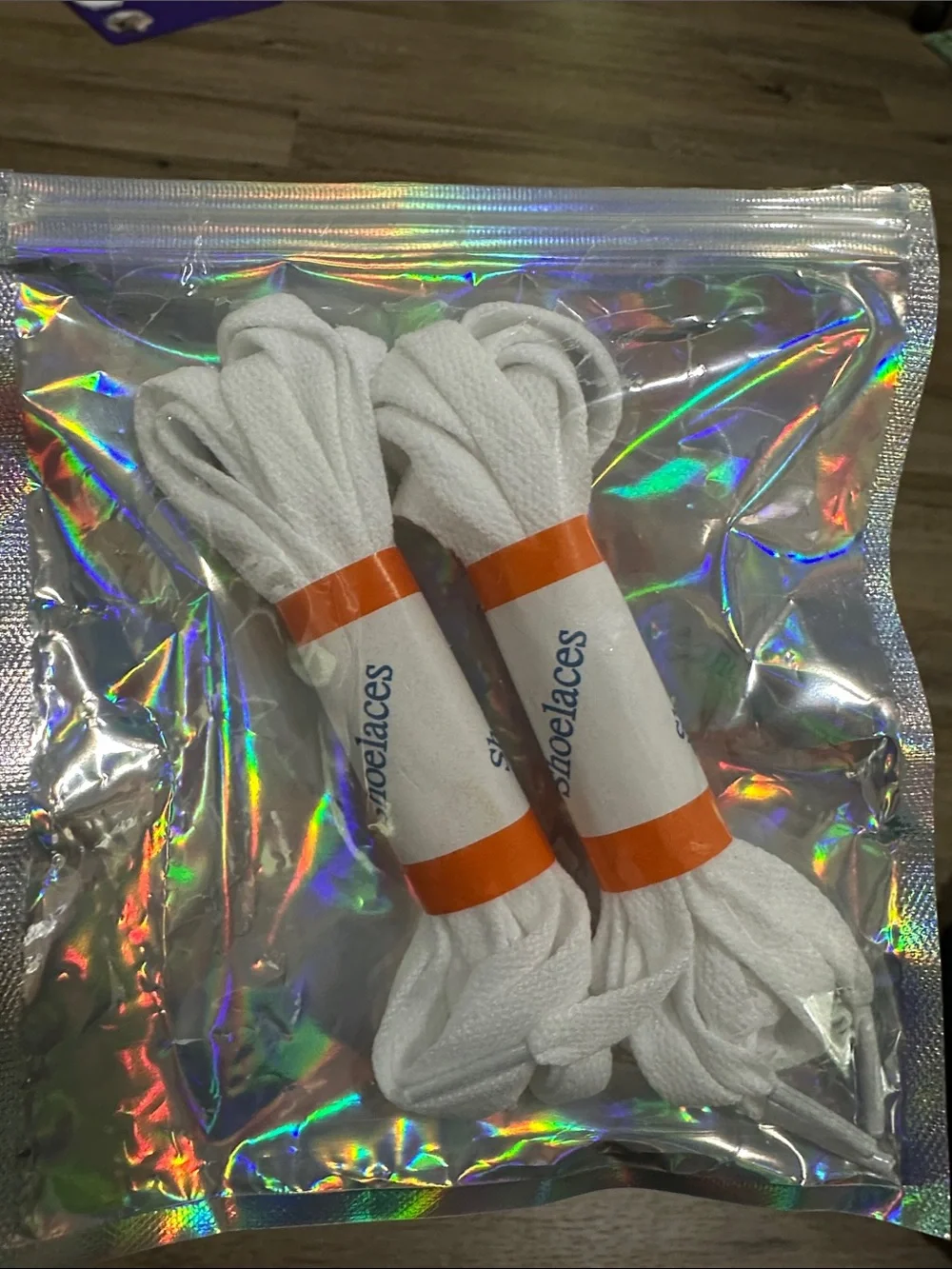White Shoelaces – Pack of 2 - 40 inches 5/16”